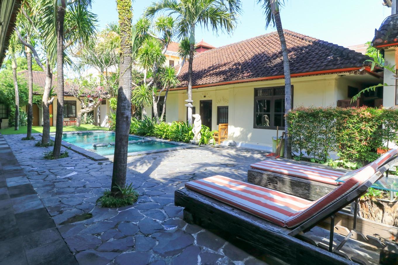 Sari Indah Cottages Кута Экстерьер фото