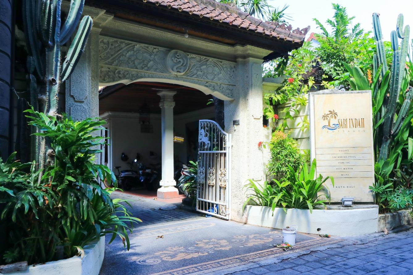 Sari Indah Cottages Кута Экстерьер фото
