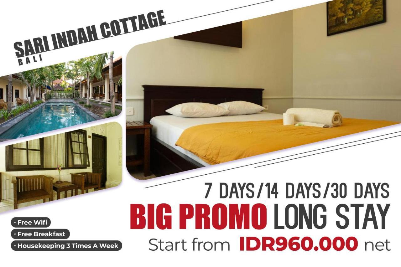 Sari Indah Cottages Кута Экстерьер фото